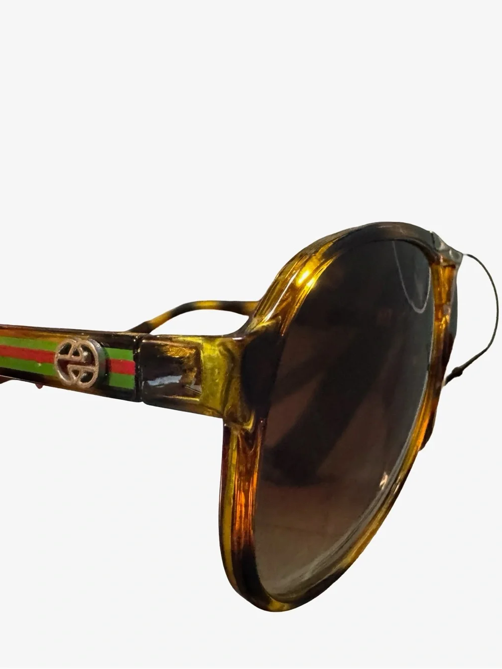 Eagle Eyewear Fashion Aviator Sunglasses - Brown Gradient